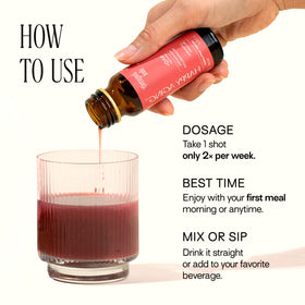 Happy Aging Liquid NAD+ Resveratrol Supplement in a lifestyle setting