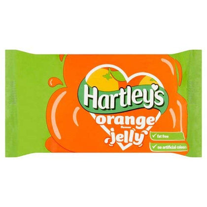 Hartleys Orange Jelly 135G front view