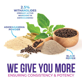 Health Nutrition Naturals Ashwagandha Supplements vegan label