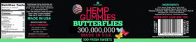 Healthergize Hemp Gummies in Cherry flavour