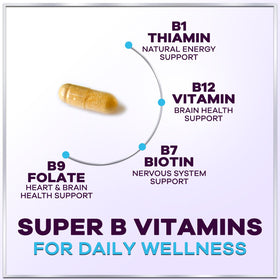 Hello Lovely! B Complex Vitamin Supplement bottle cap open