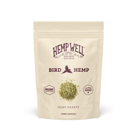 Hemp Well Organic Hemp Hearts 1 pound bag front view