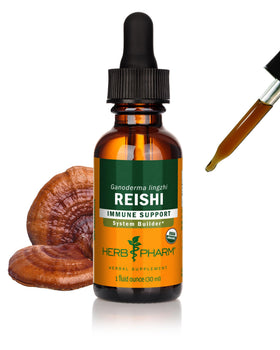 Herb Pharm Reishi Mushroom Extract 1 Ounce front view