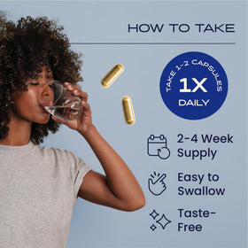 Herb Pharm Sleep Easier Capsules open bottle with capsules