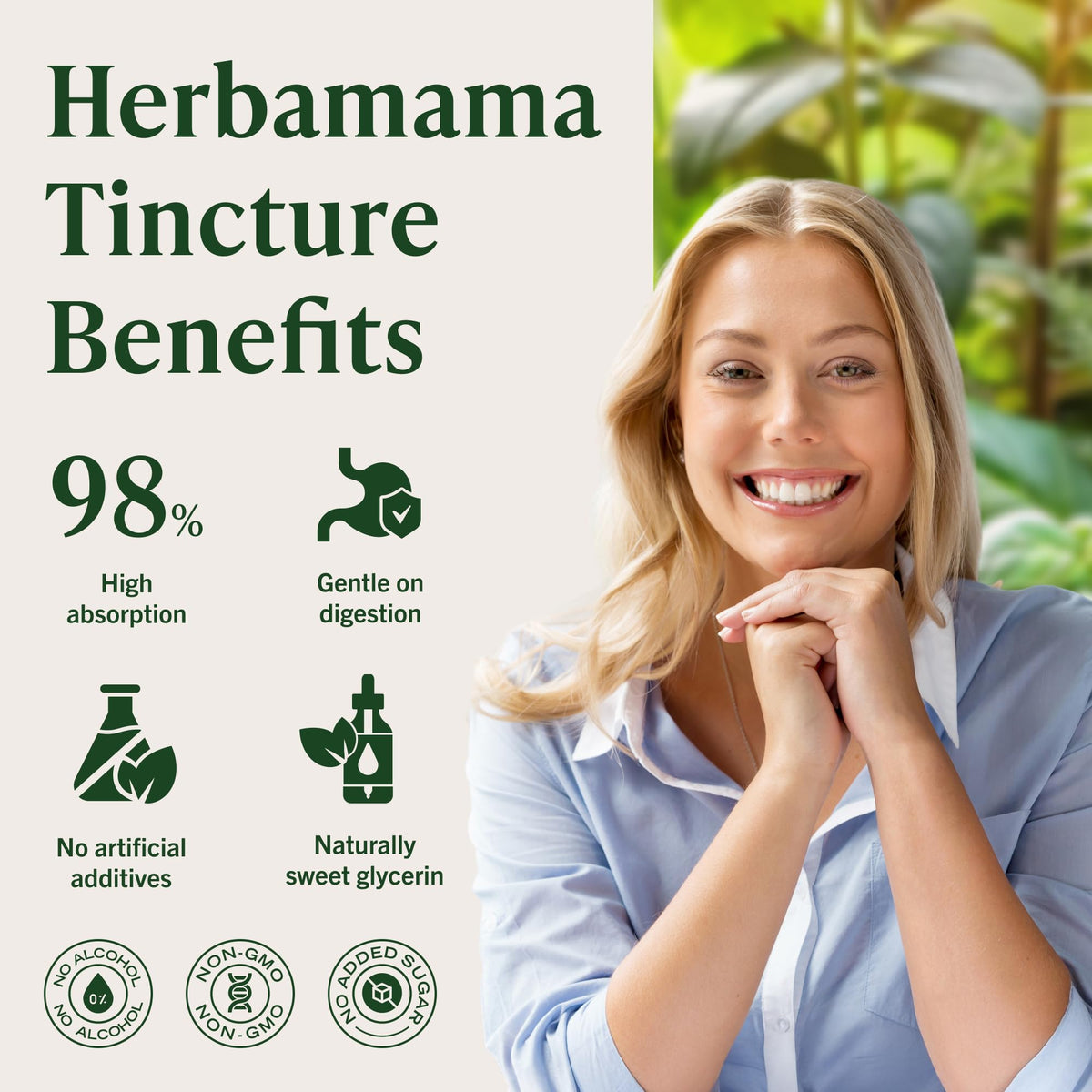 HERBAMAMA Liver Cleanse Liquid dropper close-up