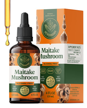HERBAMAMA Maitake Mushroom Extract 281g front view