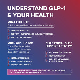 HerbaSpot 24-in-1 GLP-1 Supplement 1000 mg ingredients list