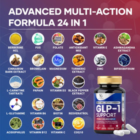 HerbaSpot 24-in-1 GLP-1 Supplement 1000 mg packaging