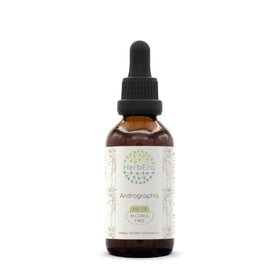 HerbEra Andrographis Alcohol-Free Herbal Extract Tincture front view