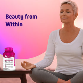 Herbtonics Multi Collagen + Organ Complex Capsules lifestyle shot