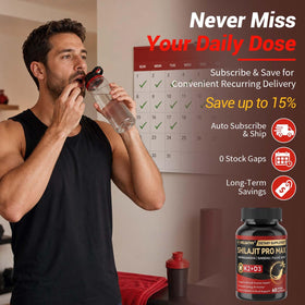 HIILEATHY Shilajit Pro Max capsules close-up