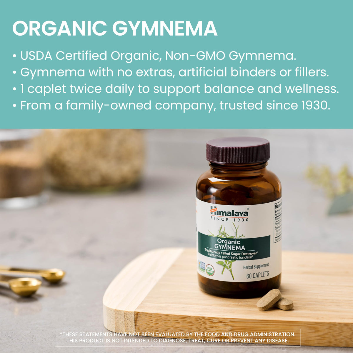 Himalaya Gymnema Sylvestre Extract 700mg caplet close-up
