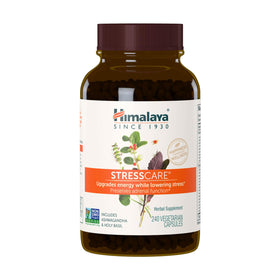 Himalaya StressCare Herbal Supplement 240 capsules front view