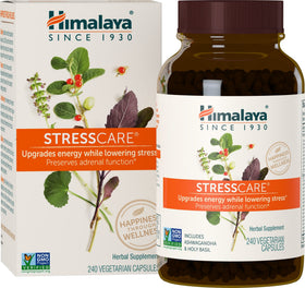 Himalaya StressCare Herbal Supplement bottle with label