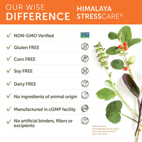 Himalaya StressCare Herbal Supplement ingredients list