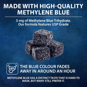 HJFRONGF Methylene Blue Gummies side view