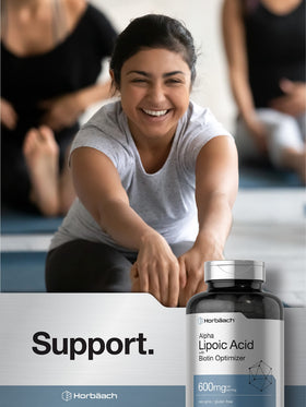 Horbäach Alpha Lipoic Acid 600mg packaging