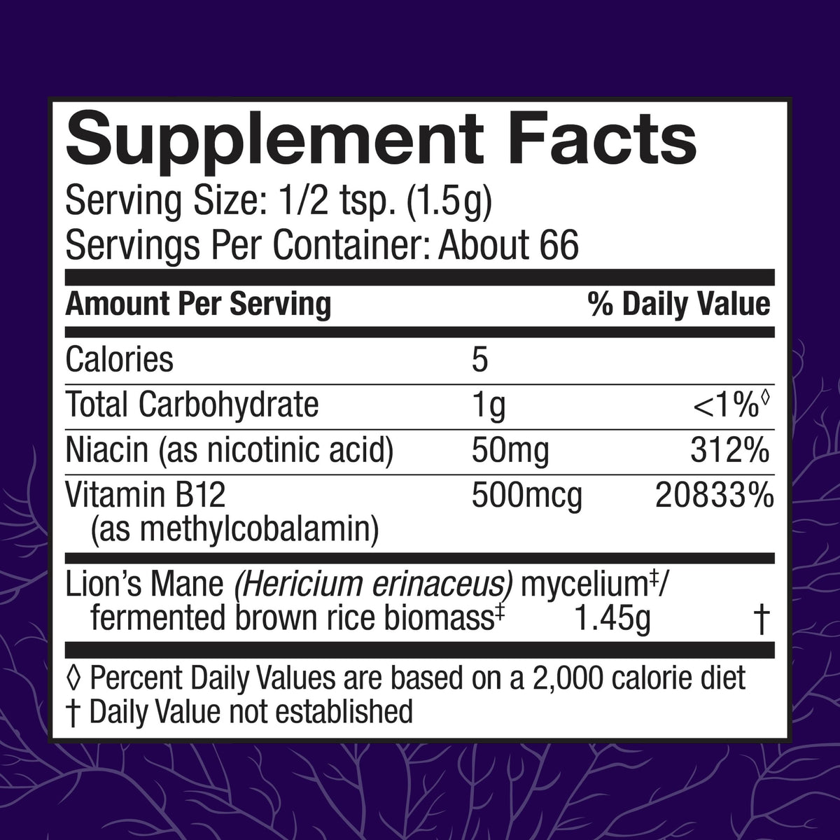 Host Defense BrainPower Stack Powder 100g packaging