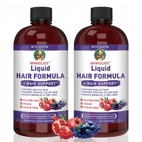 HOWEEJET Liquid Multivitamin for Hair Growth front view