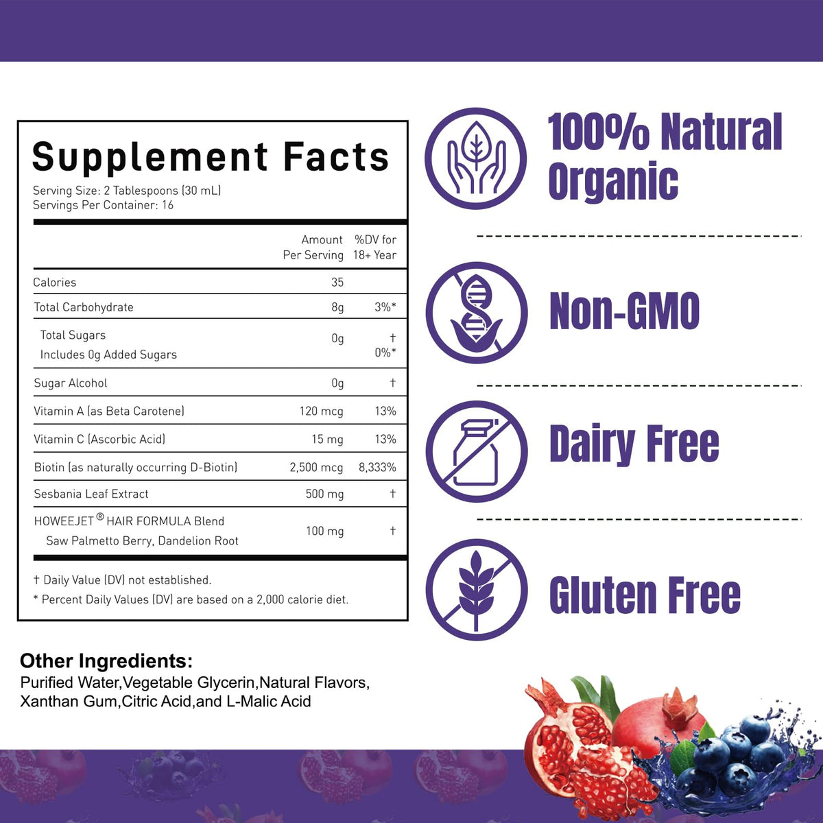 HOWEEJET Liquid Multivitamin two bottles side by side
