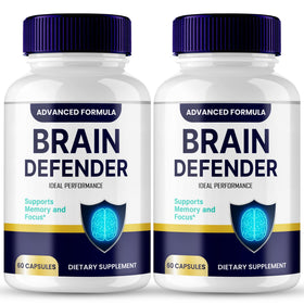 IDEAL PERFORMANCE Brain Defender Supplement 2 Pack front view