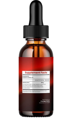 Indelo Conolidine Liquid Drops displayed with other supplements