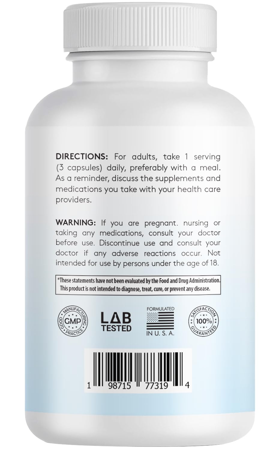 Infusions CoQ10 600mg capsules side view
