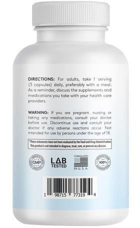 Infusions CoQ10 600mg capsules side view