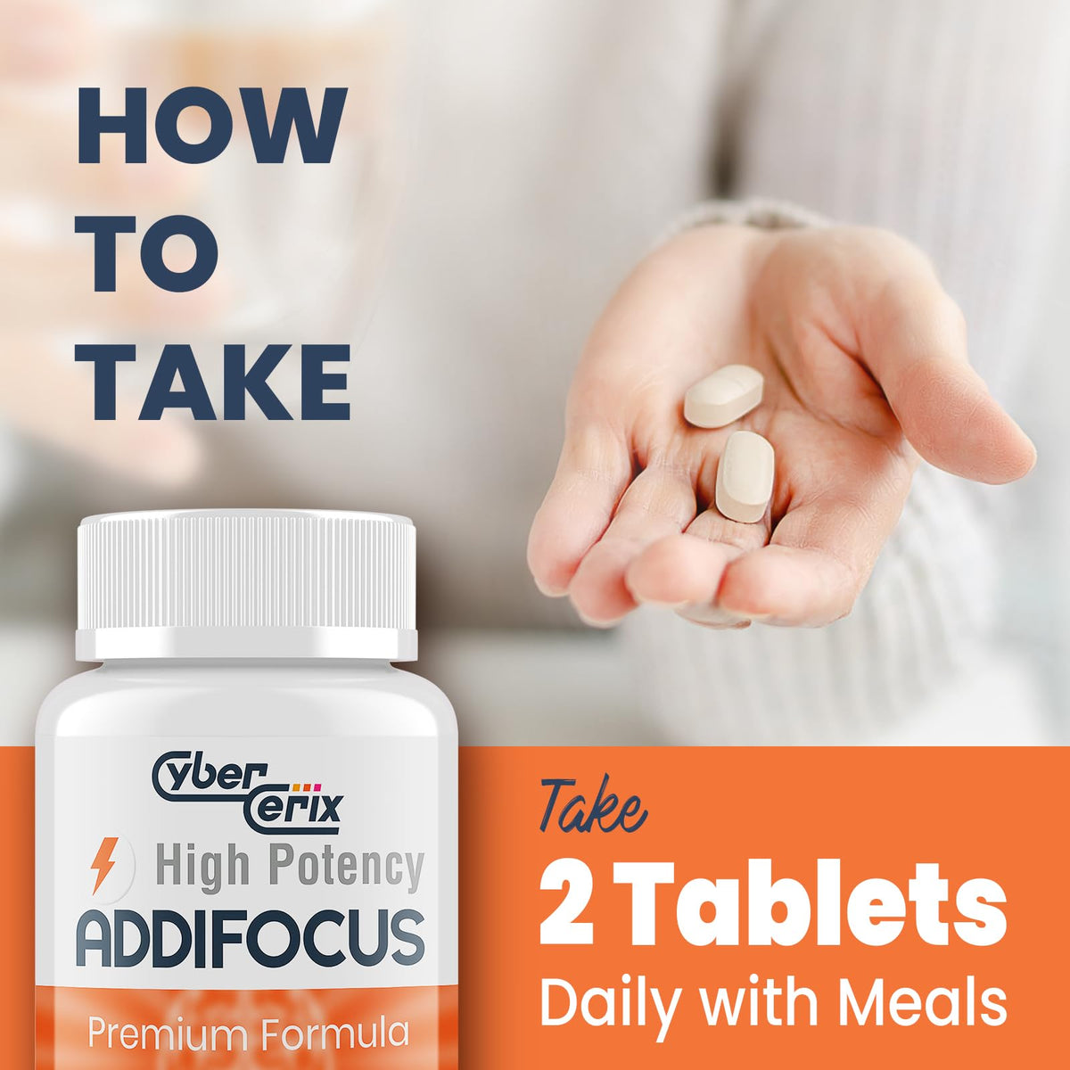 Ingredients list of CyberCerix 17-in-1 Brain Supplement