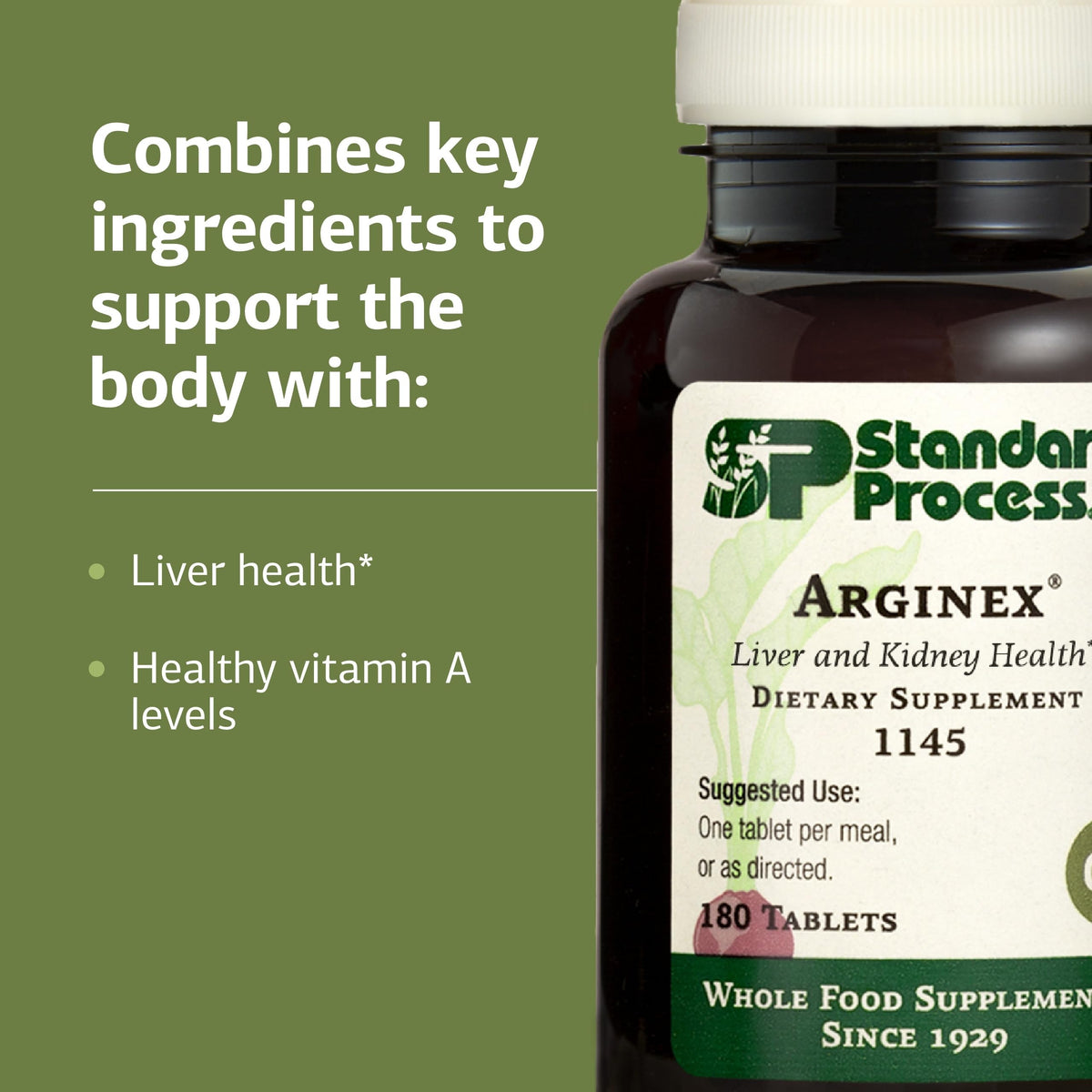 Ingredients of Standard Process Arginex