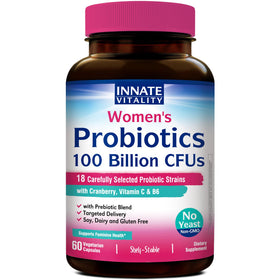 Innate Vitality Probiotics for Women 60 capsules front view