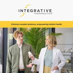 Integrative Therapeutics Pro-Biome 30 Capsules with a glass of water