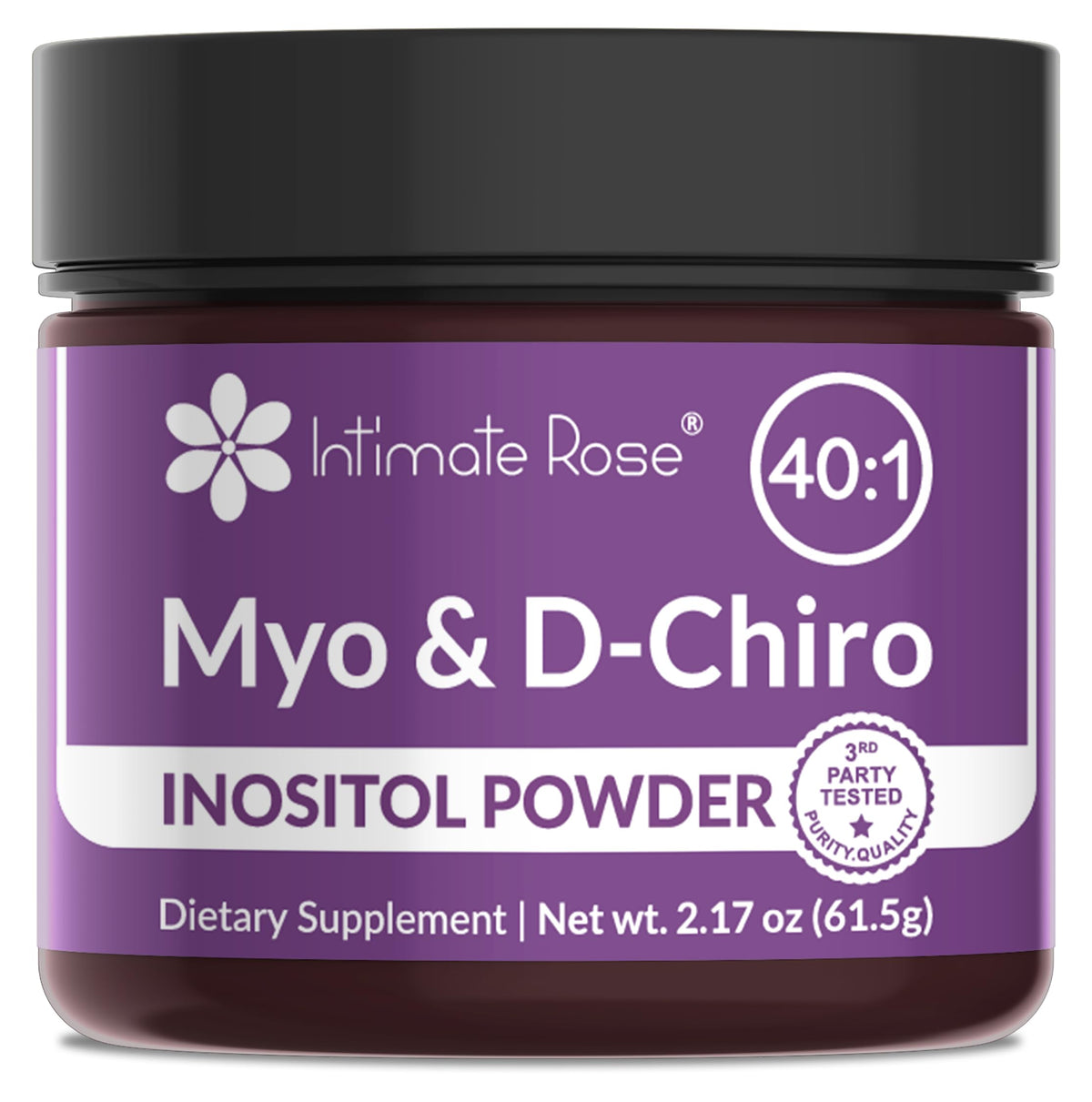 Intimate Rose Myo & D-Chiro Inositol Powder front view