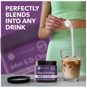 Intimate Rose Myo & D-Chiro Inositol Powder mixed in water
