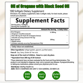 ixarco Oil of Oregano with Black Seed Oil Softgels close-up of capsules