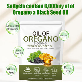 ixarco Oil of Oregano with Black Seed Oil Softgels lifestyle scene