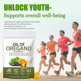 ixarco Oil of Oregano with Black Seed Oil Softgels packaging details