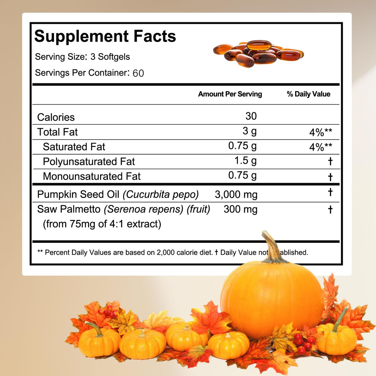 ixarco Pumpkin Seed Oil Capsules in a lifestyle setting