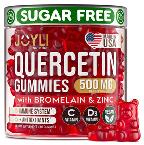 JOYLI Quercetin Gummies front view with packaging