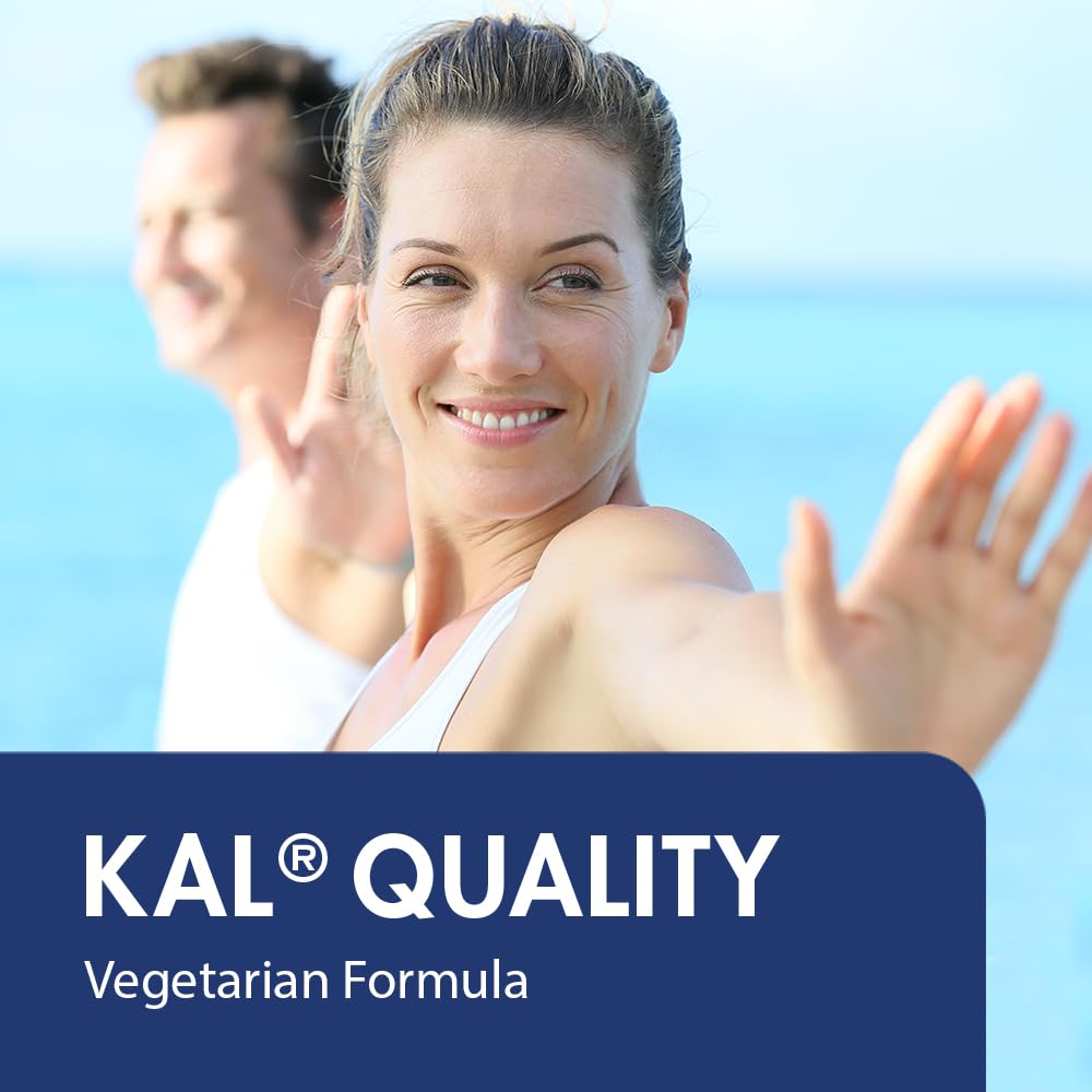 KAL Cal/Mag/Zinc Supplement back view showing ingredients