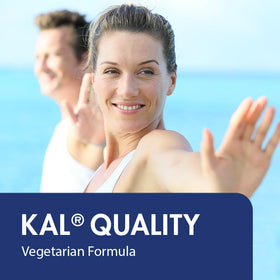KAL Cal/Mag/Zinc Supplement back view showing ingredients