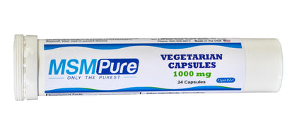 KALA HEALTH MSMPure 1000mg MSM Vegetarian Capsules front view