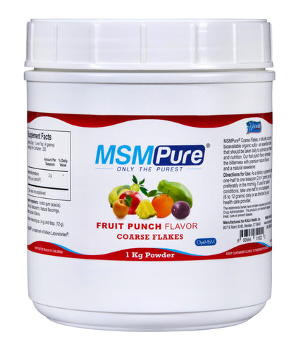 KALA HEALTH MSMPure Fruit Punch MSM Powder front view