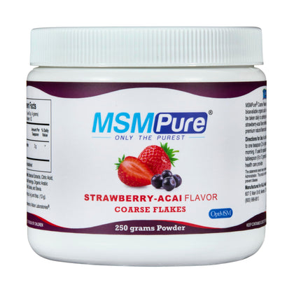 KALA HEALTH MSMPure Strawberry Acai Flav MSM Powder front view