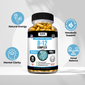 Kaya Naturals B-12 Complex Multivitamin ingredients list