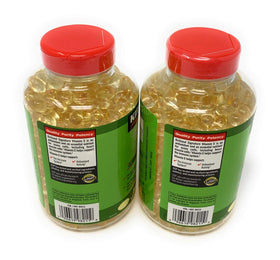 KIRKLAND Vitamin E 400 IU Softgels close-up of softgel