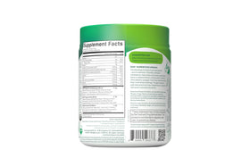 KOS Organic Super Greens Powder Green Apple serving suggestion
