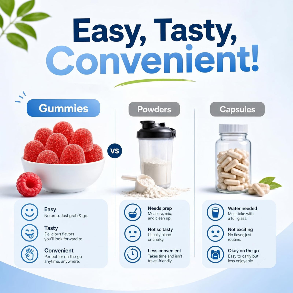 Kuerusor Magnesium Bisglycinate Gummies in a hand