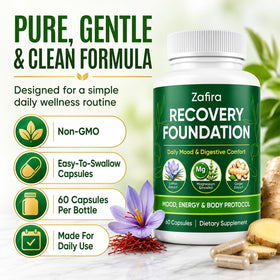 KWEZTY Zafira Organics Saffron Supplements ingredients list