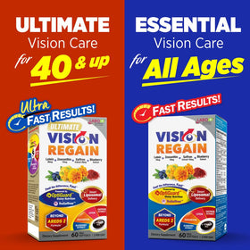 LABO Nutrition VisionREGAIN softgels on a wooden surface